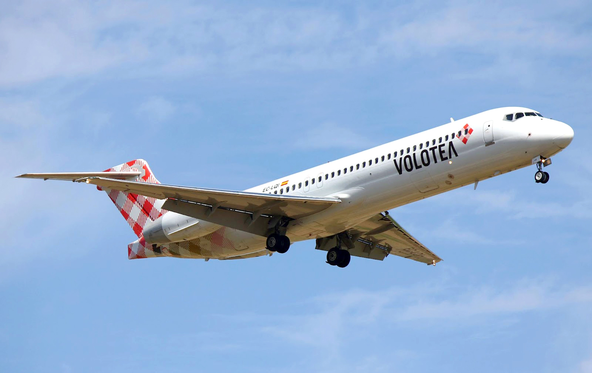 Volotea in volo